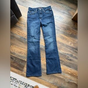 Classic Dark Blue Women's curvy bootcut